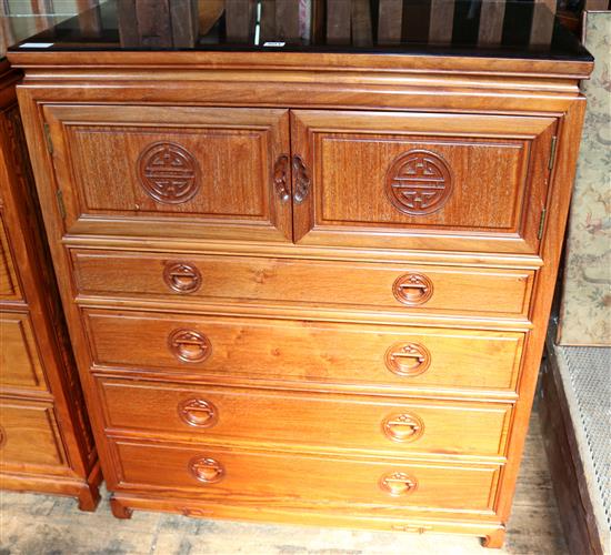 Chinese four drawer chest